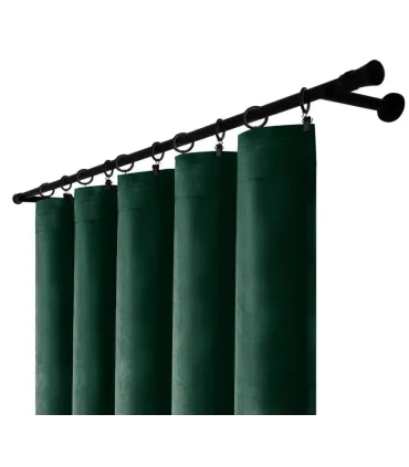 Záves na riasiacej páske 140cmx250 cm farba Olivovo Sivá