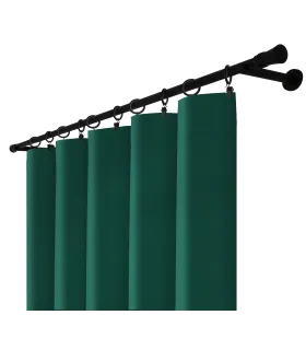 Záves na riasiacej páske 140cmx250 cm farba Olivovo Sivá