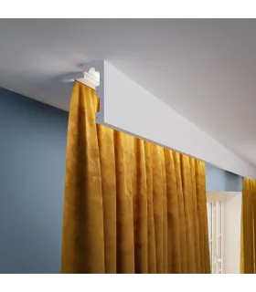 Garnižová stropná lišta MARDOM QL026 - vhodná pre LED podsvietenie