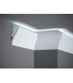 Dekorleiste Beleuchtungsleiste für die Decke QL010 200 x 12 x 4,2 cm Mardom
