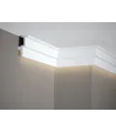 Dekorleiste Beleuchtungsleiste für die Decke QL024 200 x 8,5 x 3 cm Mardom