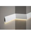 Dekorleiste für die Wand MD030 200x8x1,7 cm Mardom geeignet für LED-Beleuchtung
