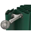 Metall-Gardinenstange Satin 19 mm Wand Blackout Effekt Gula Modern