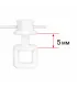 Gleiter mit Schnur 6 cm (1 lfm)
