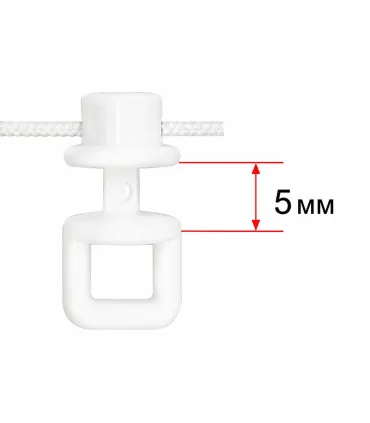 Gleiter mit Schnur 6 cm (1 lfm)