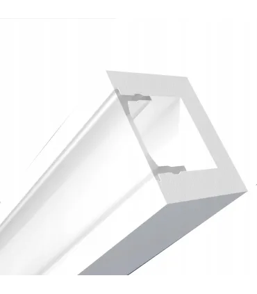 Decken- und Wand-LED-Leiste DL25 für indirekte Beleuchtung 200 x 2,5 x 2 cm