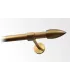 Mosiądz patynowany Ø20 mm -pocisk