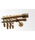 Mosiądz patynowany Ø20 mm -frezy