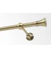 Metall-Gardinenstange antik Ø 16 mm - Koloseo glatt