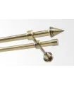 Metall-Gardinenstange antik Ø 16 mm - Stizok inner
