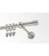 Satin nickel Ø 16 mm - Pullo
