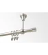 Satin nickel Ø 16 mm - Pullo