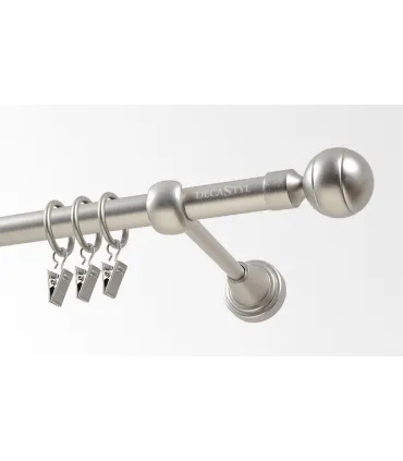 Satin nickel Ø 16 mm - Paola