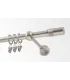 Satin nickel Ø 16 mm - Cylinder