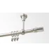 Satin nickel Ø 16 mm - Cylinder