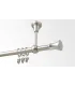 Satin nickel Ø 16 mm - Koloseo hladke