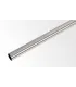 Tyč 160 cm Ø16 mm Efekt nerezová oceľ