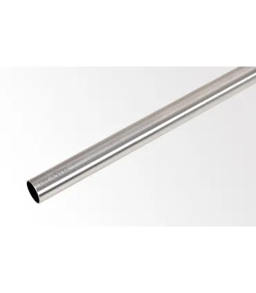 Tyč 160 cm Ø16 mm Efekt nerezová oceľ