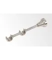 Doppelhalter Effekt Edelstahl Ø16 mm