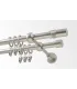 Satin nickel Ø 16 mm - Cylinder
