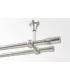 Satin nickel Ø 16 mm - Cylinder