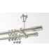 Satin nickel Ø 16 mm - Cylinder