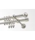 Satin nickel Ø 16 mm - Gula Bologna