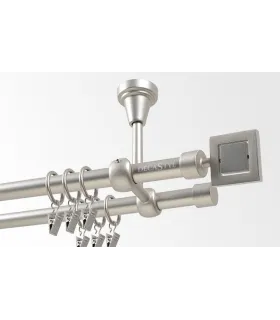 Satin nickel Ø 16 mm - Saturn