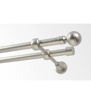 Satin nickel Ø 16 mm - Paola