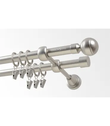 Satin nickel Ø 16 mm - Paola