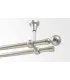 Satin nickel Ø 16 mm - Paola