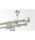 Satin nickel Ø 16 mm - Koloseo hladke