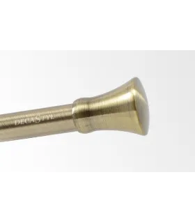 Zakończenie Monaco Efekt mosiądz antyczny  Ø16 mm sztKoncovka Koloseo hladke antik  Ø16 mm kus