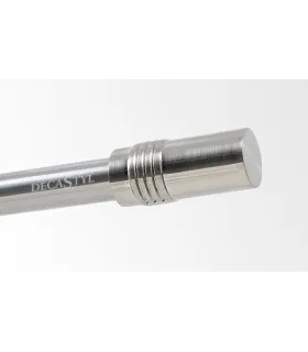 Zakończenie Cylinder Efekt stali nierdzewnej Ø16 mm sztKoncovka Cylinder Efekt nerezová oceľ Ø16 mm kus