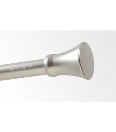 Koncovka Koloseo hladké satin nickel  Ø16 mm kus