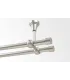 Satin nickel Ø 16 mm - Pullo