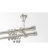 Satin nickel Ø 16 mm - Pullo