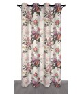 Záves s krúžkami 140cmx250 cm farba Flores 02