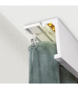 Garnižová stropná lišta MARDOM QL026 - vhodná pre LED podsvietenie