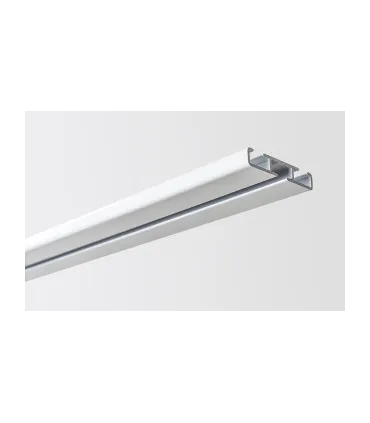 Kolajnica stropná jednoduchá biela 250mm