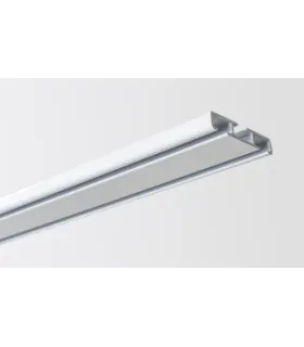 Kolajnica stropná dvojitá biela 150cm