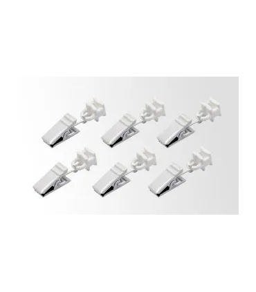 Bežec so štipcom biely 1ks