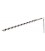 Pistol na tmely a chemicke malty skeletova 310 ml/300 mm, nylonova rukovat 80-5021