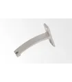 einfacher Schraubhalter 10cm INOX