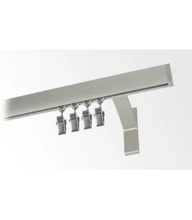 Jednoduchá garniža hl. profil KW INOX