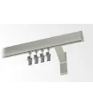 einläufige Gardinenstange KW INOX