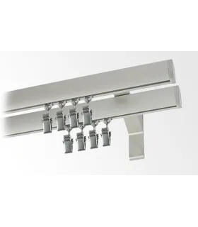 Garniža dvojitá hliníkový profil KW INOX