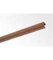 Vorhangschiene Eiche mit Zubehör