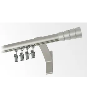 Jednoduchá garniža hl. profil INOX koncovka Stozek Frez