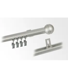 Jednoduchá garniža hl. profil INOX koncovka Gula Frez